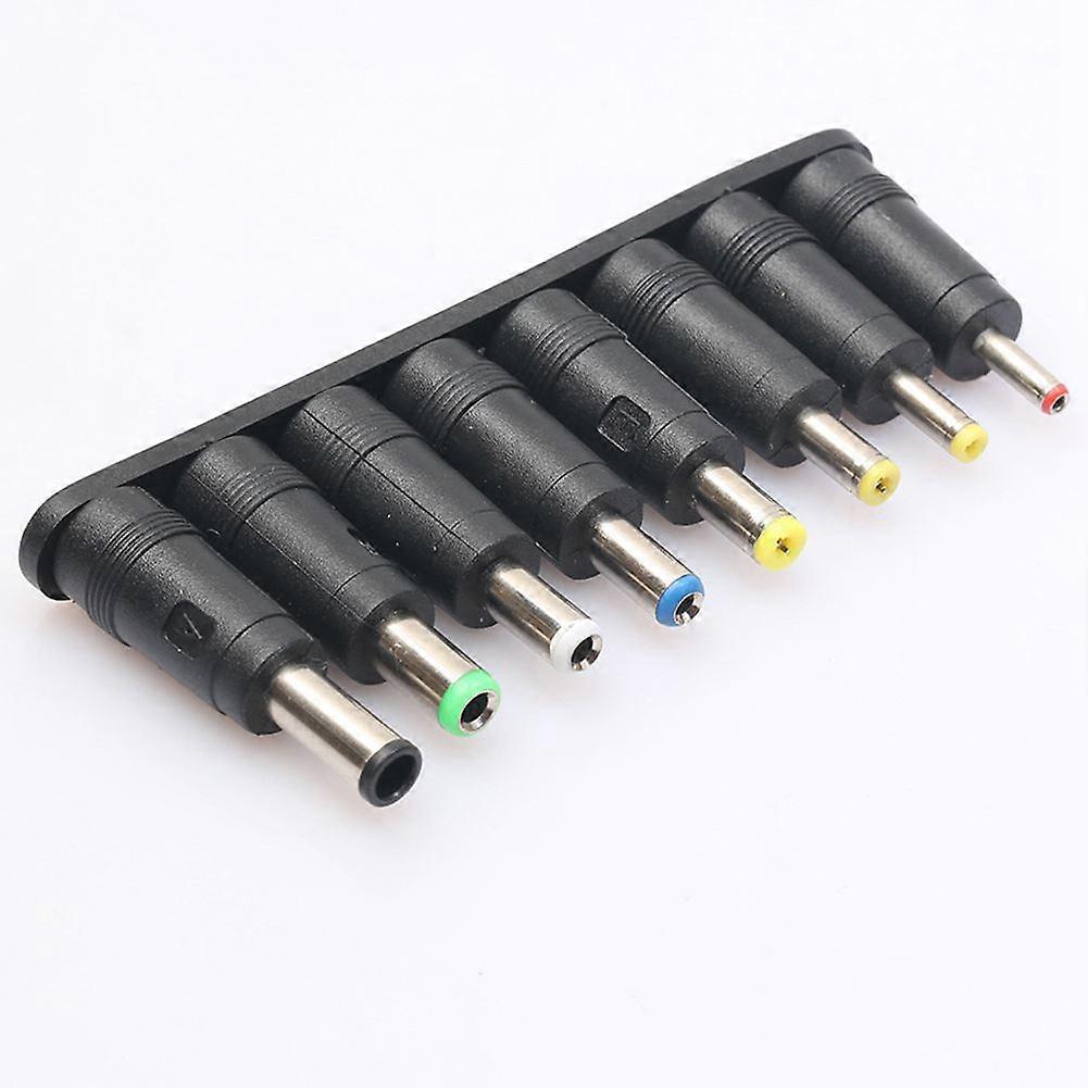 Universal 1 set = 8pcs / set 5pin Jack Plugs DC for Laptop AC Power Adapter Tips Connectors for Com