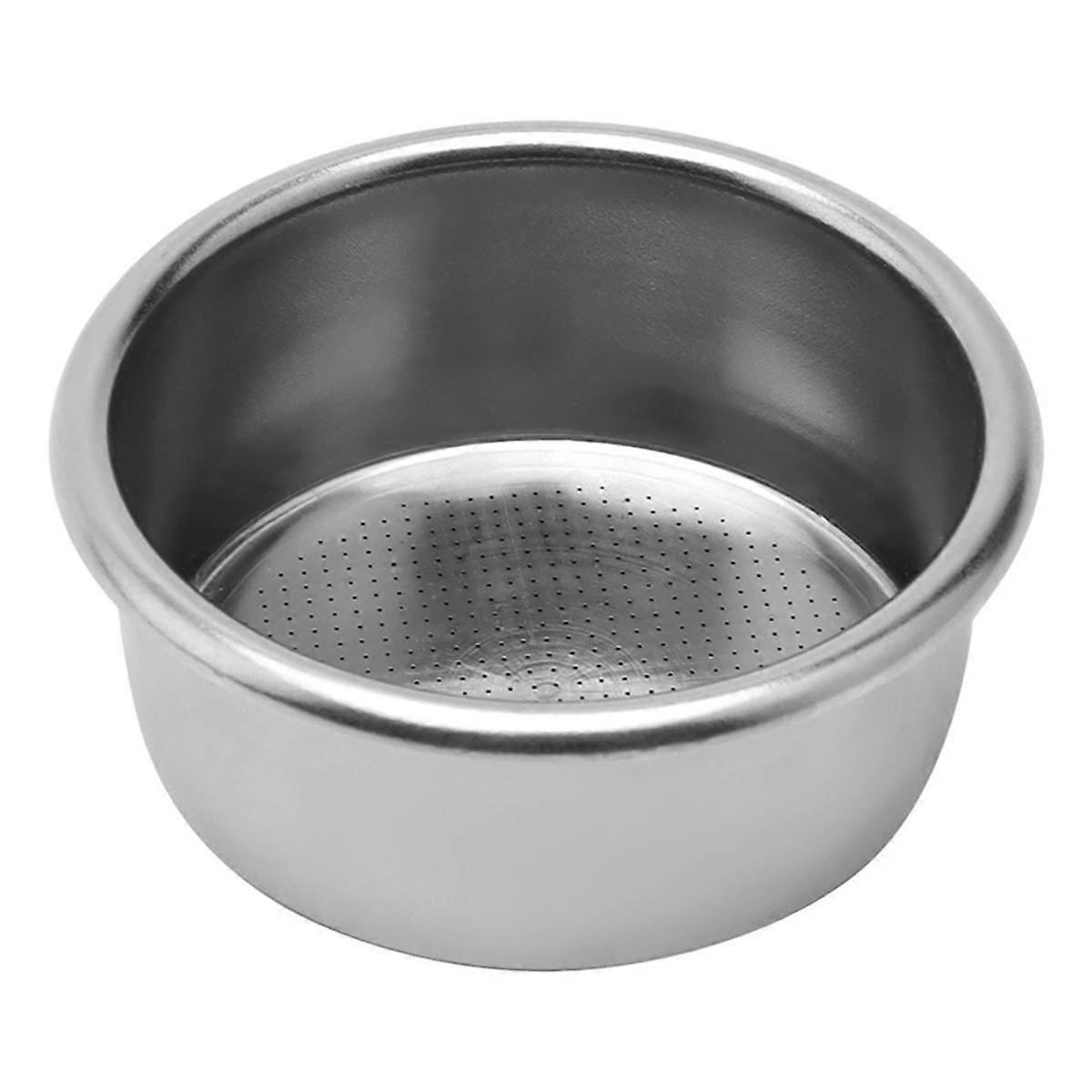 Precision High Extraction Coffee Filter Basket, Stainless Steel Espresso Filter Basket for Bottomle