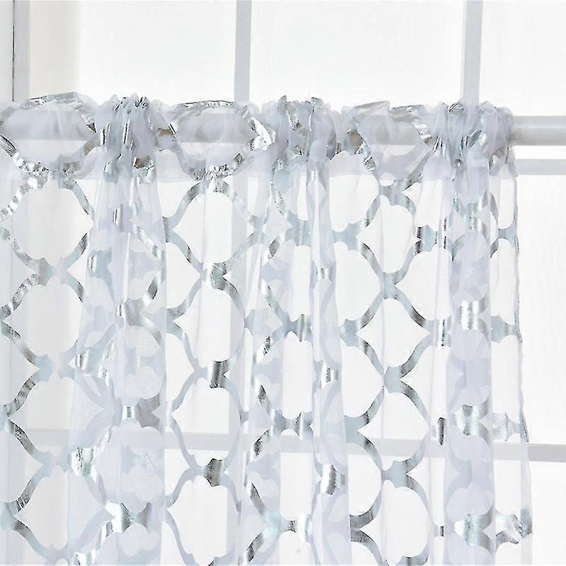 Marble Pattern Window Screening Room Darkening Thermal Insulated Window Screening