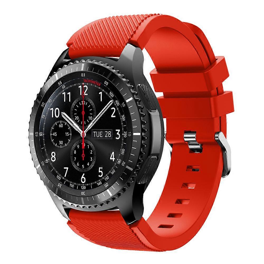 时尚运动硅胶手链带带适用于三星 Gear S3 Frontier RD