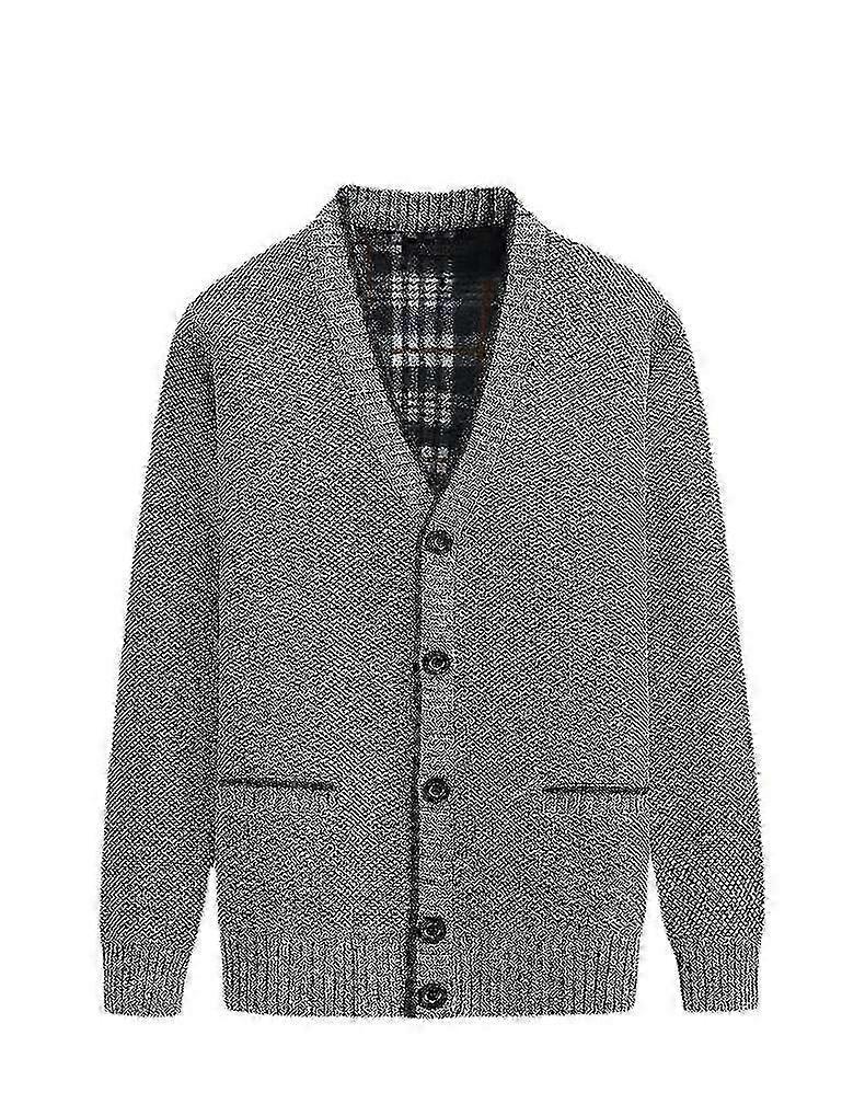 Herren Pullover Cardigan dicker warmer Pullover