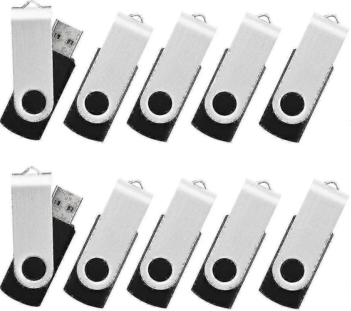 Sunrain 10 Pack Usb Flash Drive 8gb Flash Drive Usb2.0 Flash Drive+mki