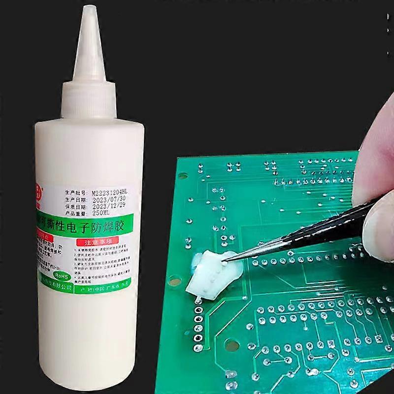 20g peelable Natural Curing Solder Mask glue PCB BGA Circuit Board Insulating Protect Soldering Paste Repair Tool