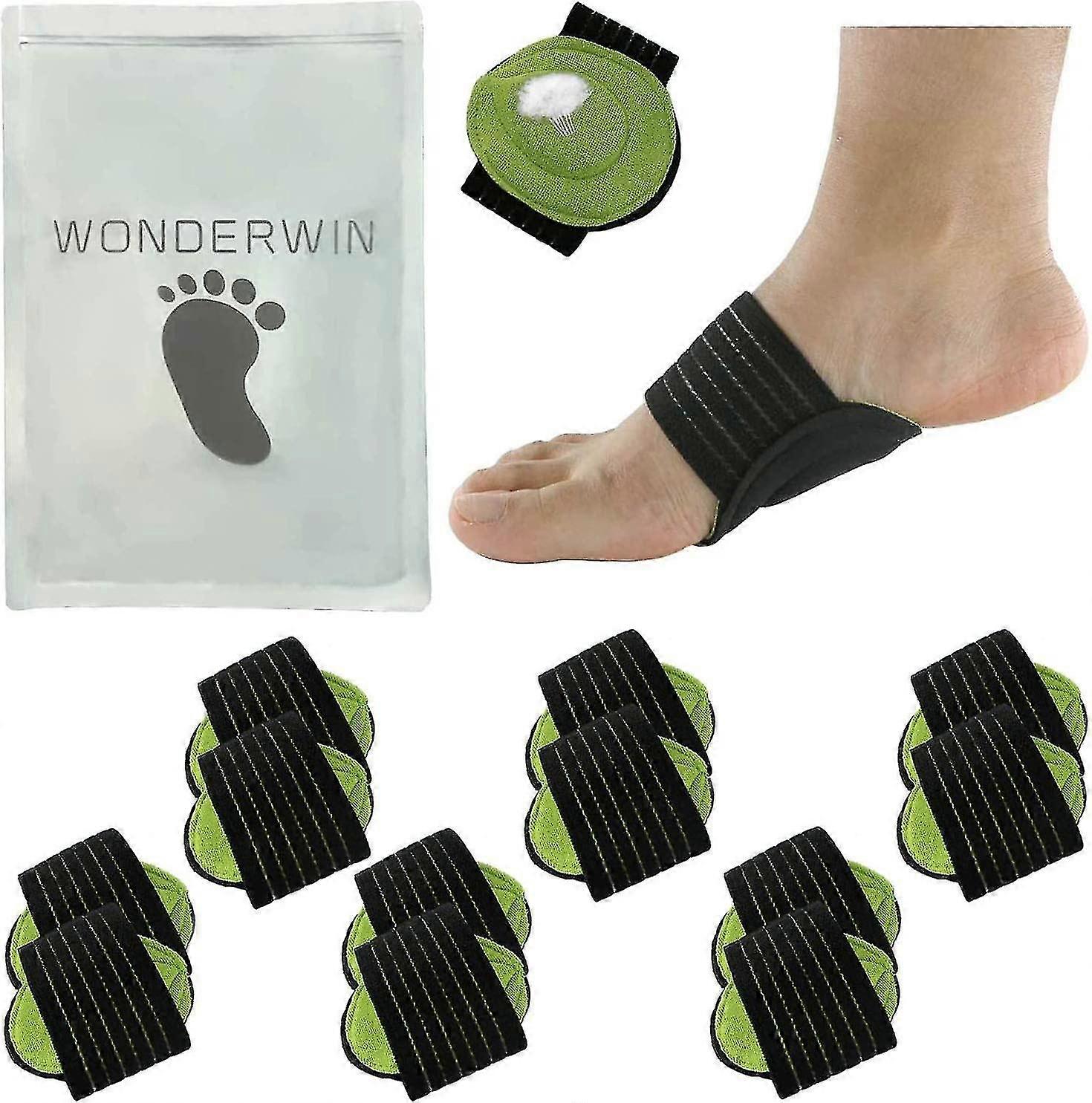Arch Support, Plantar Fasciitis Foot Relief Cushions, Flatfoot Corrector Compression Cushioned Support
