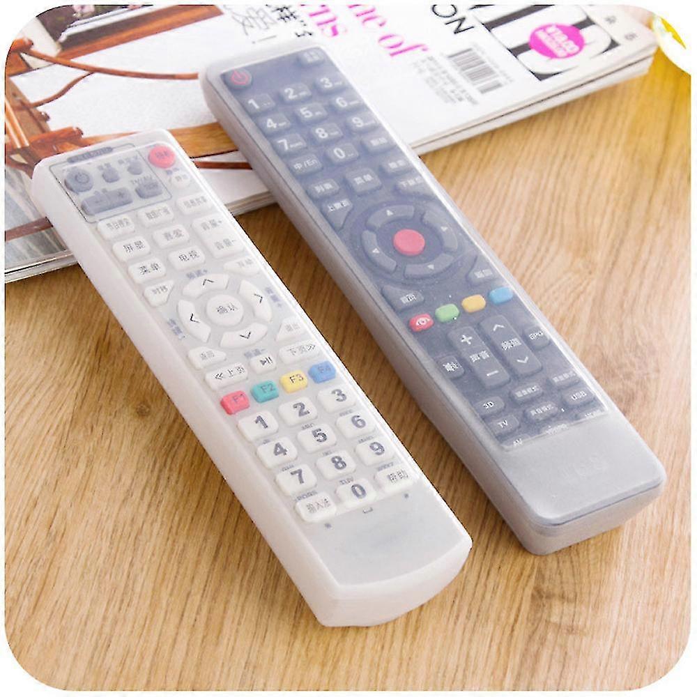 Tv Remote Control Set Waterproof Dust Silicone Protective Cover Case Stylish