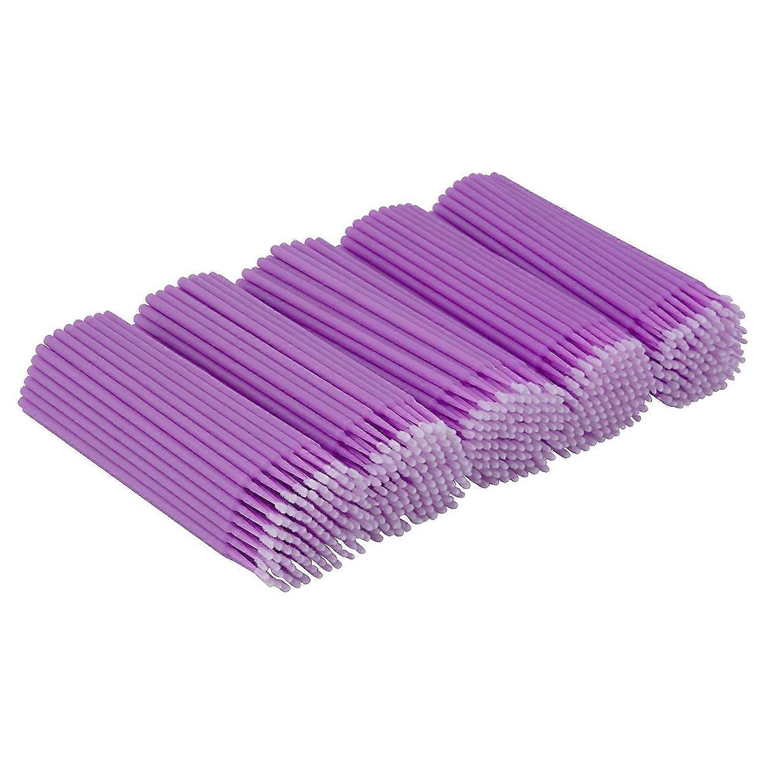 New Disposable Micro Applicators Brushes for Eyelashes Extensions and Makeup Application