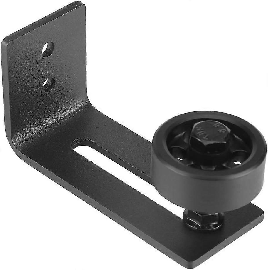 Barn Door Floor Guide, Sliding Barn Door Hardware Kit Wall Mounted Bottom Guide Flush Design Bottom Flat Door Guide Stay Roller