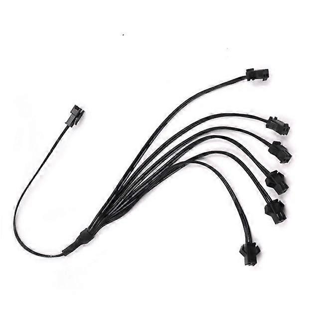 1 To 2/3/4/5/6 Splitter Connector For EL Wire Electroluminescent Light Conected With Inverter Cable LED Neon Light Wiring