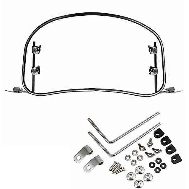 Back Protectors Motorcycle Windshield Universal Scooter Windscreen Wind Deflector Screen Windshield Spoiler Air Deflector