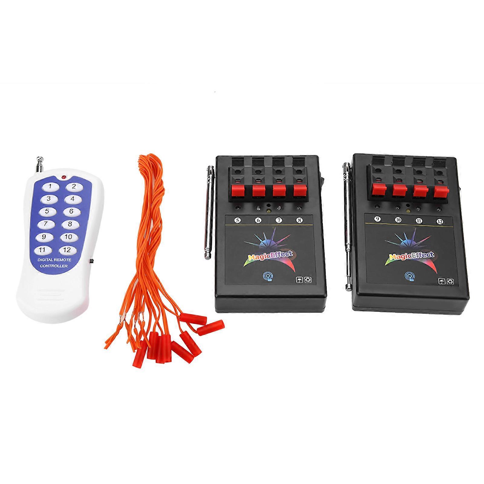 Professional 12 Channel Wireless Fireworks Firing System Igniters Remote Control