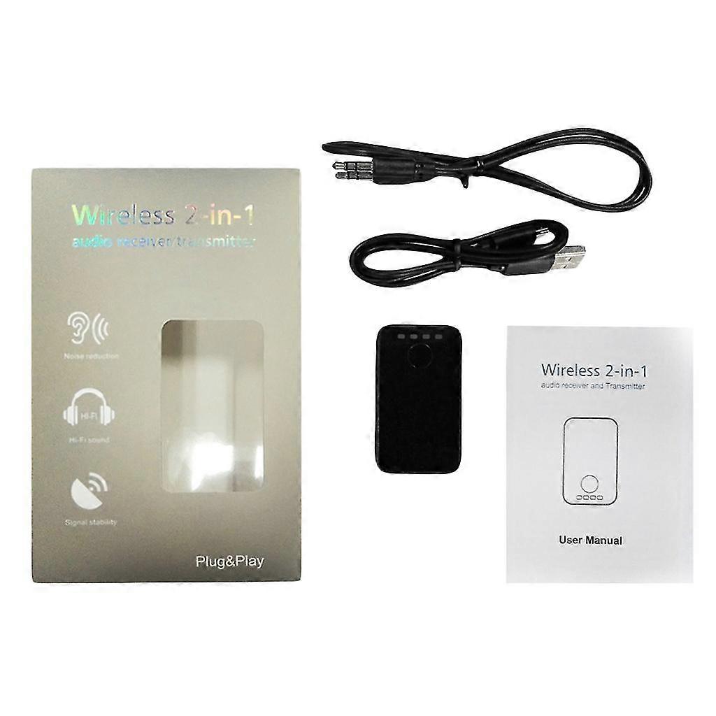 Wireless Bluetooth-compatible Receiver Transmitter Adapter 3.5mm Jack A2dp