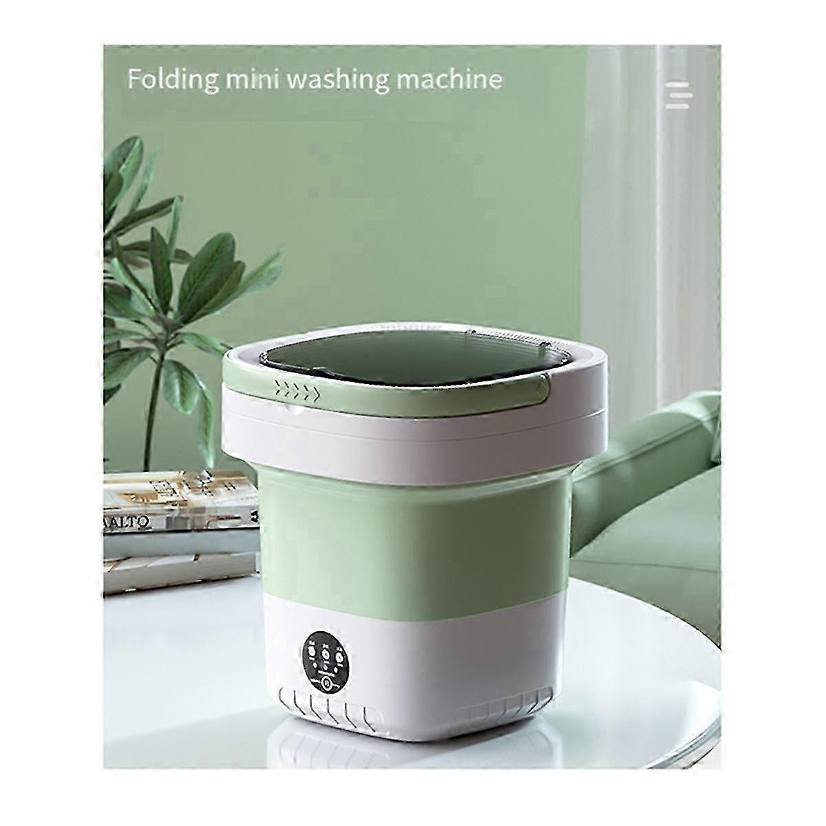 Mini Folding Washing Machine 12L Capacity Automatic Home Portable Multifunction Baby Underwear Wash