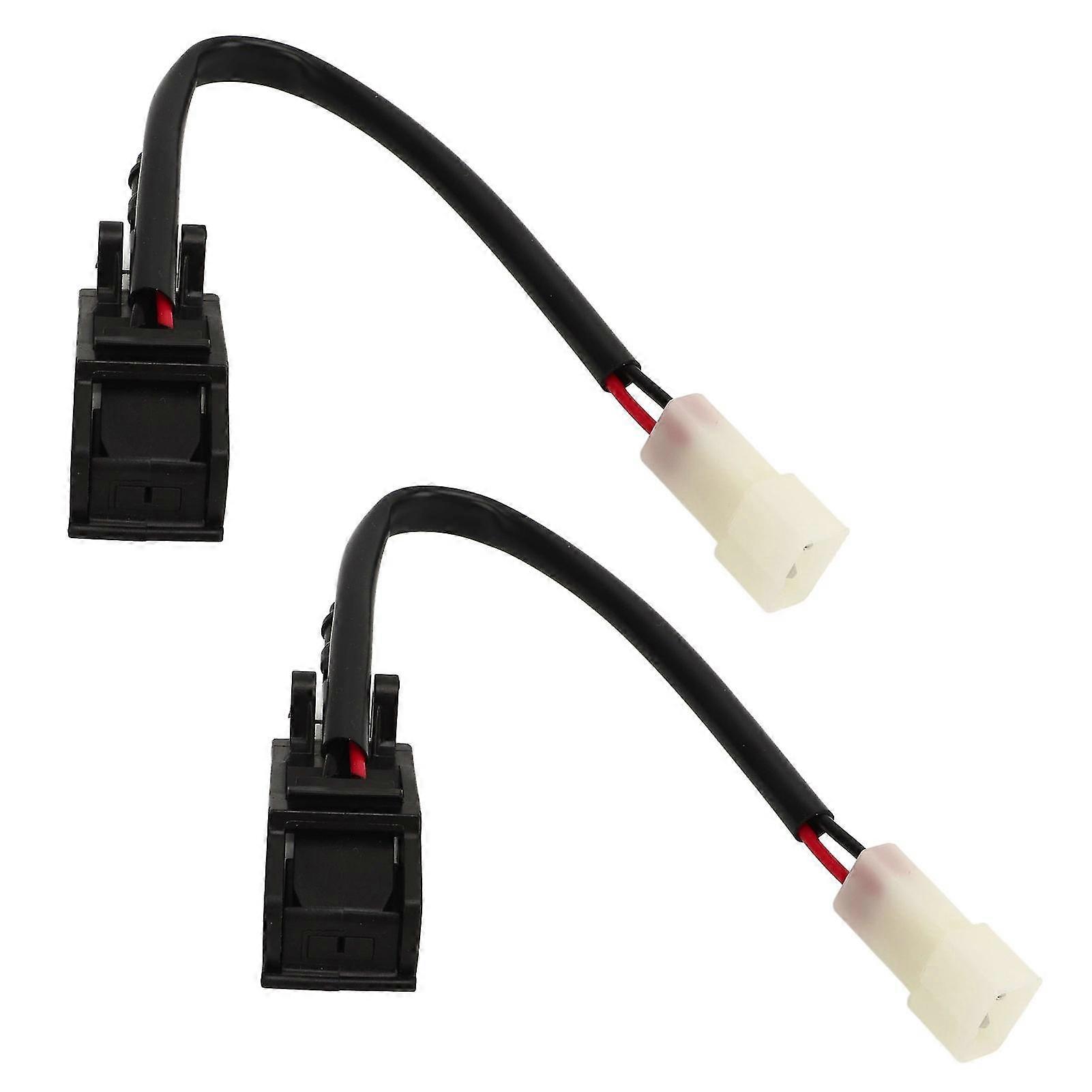 Bora MK4 Beetle Cabrio Front Windshield Washer Nozzle Pair - Heated, Durable, Anti-Crack