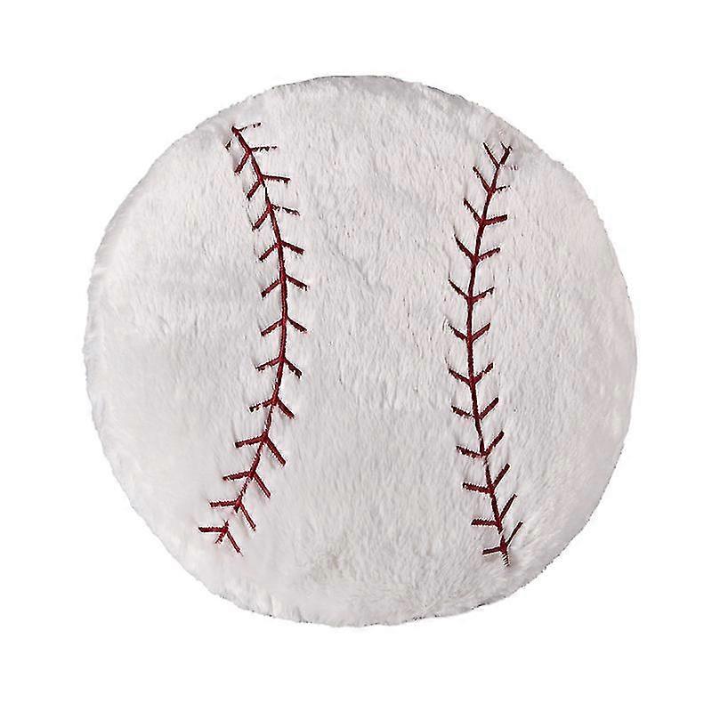 Baseball Shaped Throw Pillow