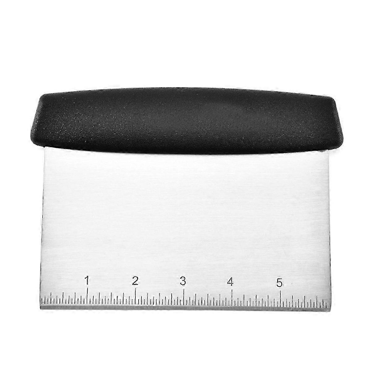 Good Handle Grips Stainless Steel Scraper & Chopper, Pastry Scraper, Dough Scraper Chopper, Multipurpose Cake Pizza Scraper Cutter