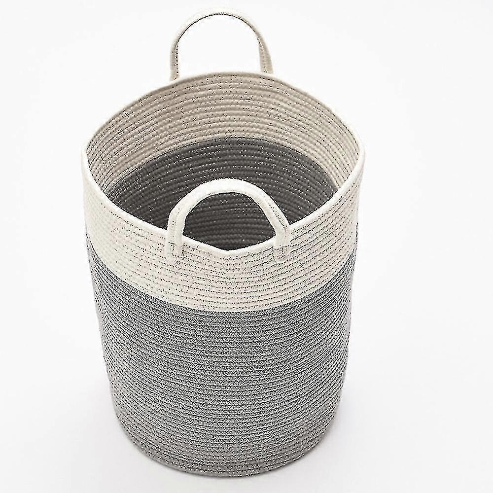 Katoen Geweven Touw Wasmand