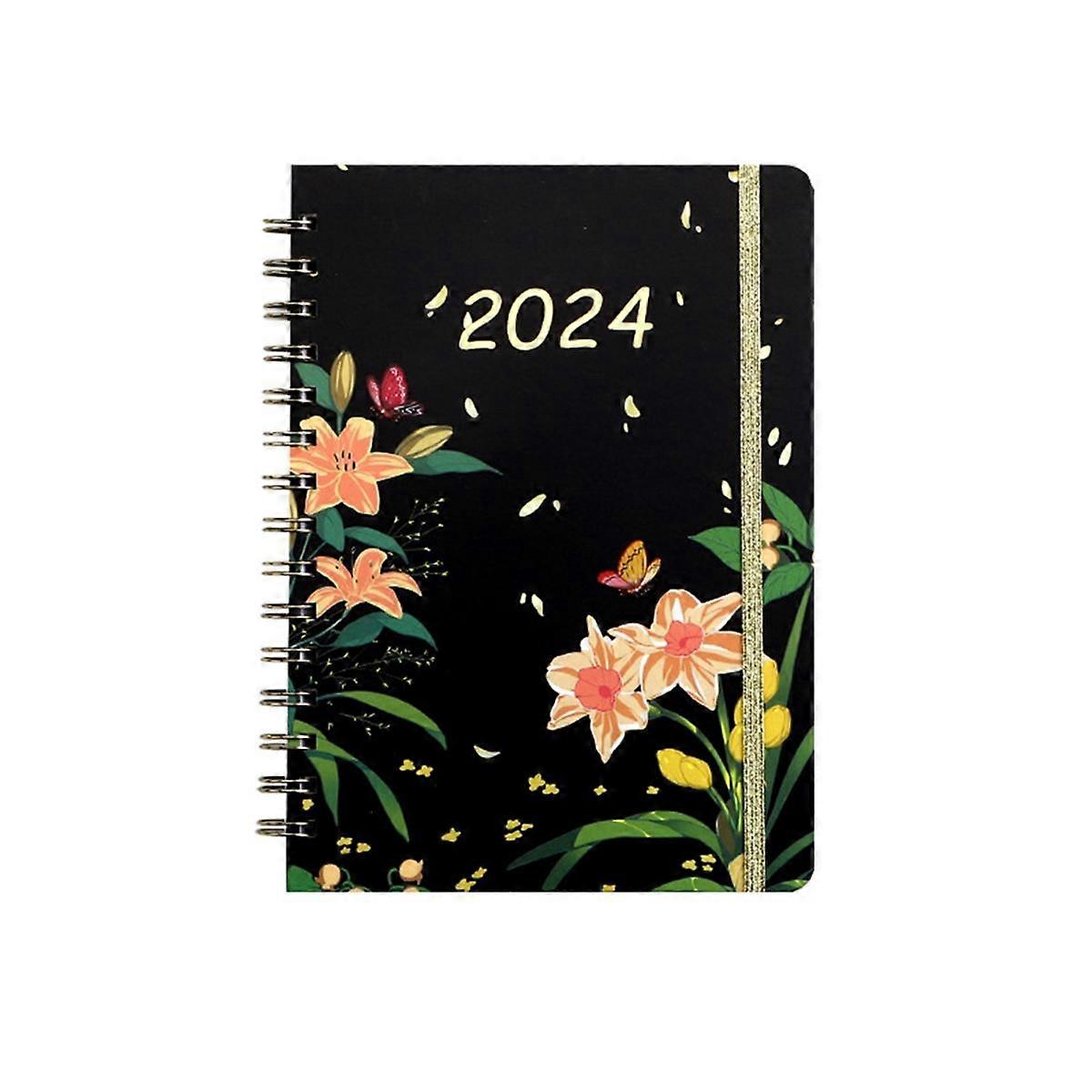 2024 Planner, Weekly Monthly Planner 2024 with Tabs, Jan - Dec 2024, Planner Weekly Planner Spiral