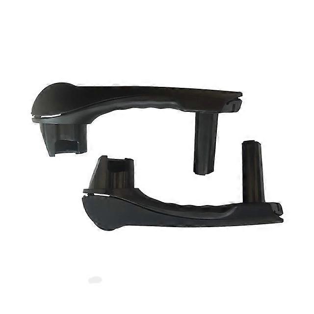 For Megane 2 (2003-2009) Vehicle Interior Door Pull Handle - 1 Set 2 Pieces Right And Left - Black And Chrome Color Options - Vehicle Interior Door