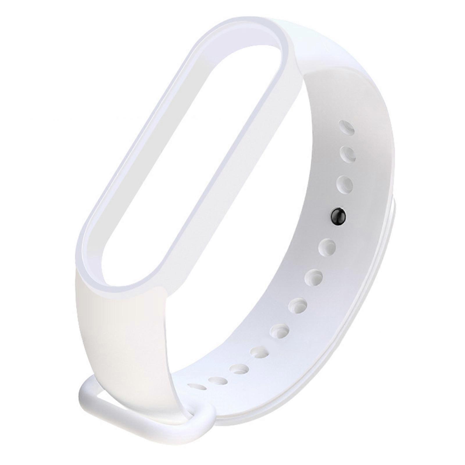 Band for  Mi Band 6 Sweatproof Wristband Strap Loop TPU Silicone Bracelet