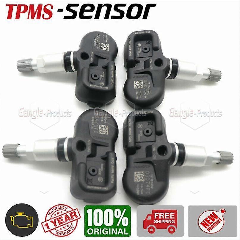 4PCS 42607-50010 TPMS 42607-50011 TPMS Tire Pressure Sensor for Lexus ES GS IS LS Toyota Land Cruiser RAV4 PMV-107K