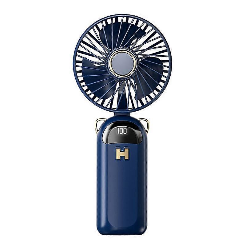 Foldable Digital Display Mute Small Fan