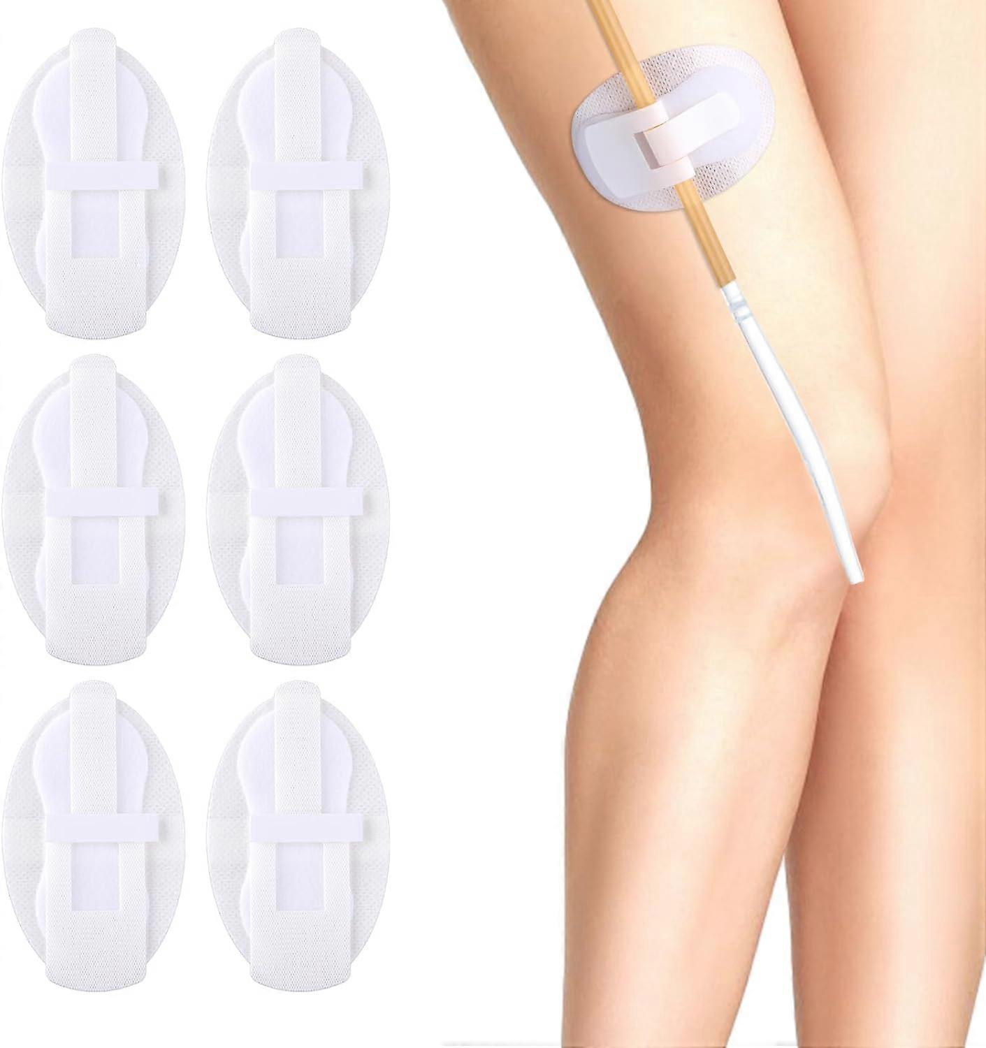 6Pcs Catheter Stabilization Device, Catheter Stabilization Device Urinary Leg Bag Legband Holder