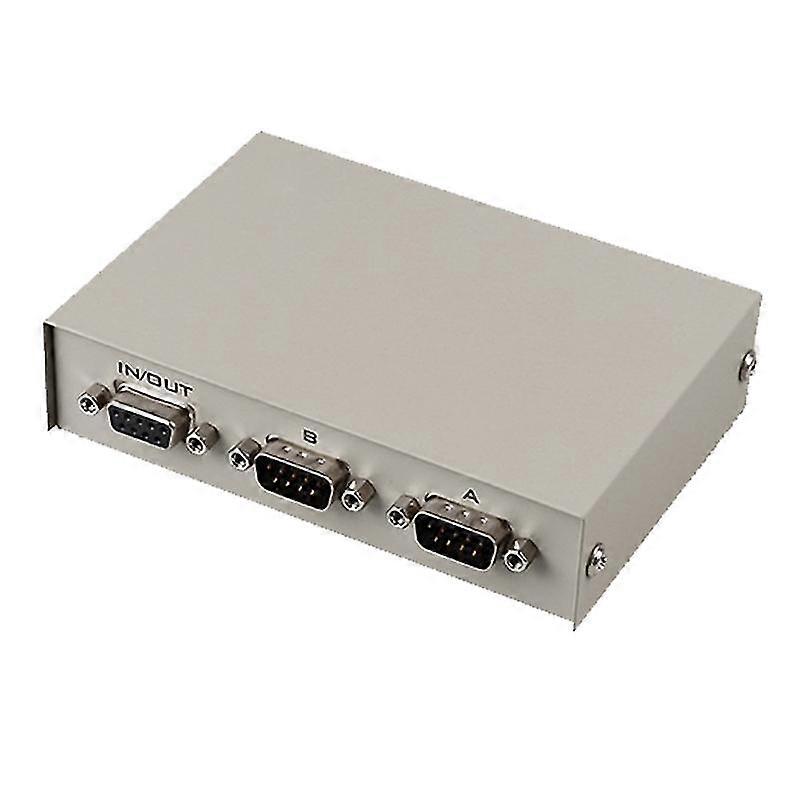 Db 9 Pin Serial Network Sharing 2 Way Rs232 Switch Ethernet Switcher Box