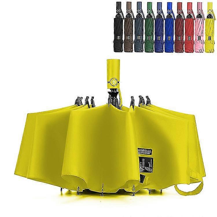 Umbrella Windproof Travel Umbrella Compact Folding Reverse Umbrella