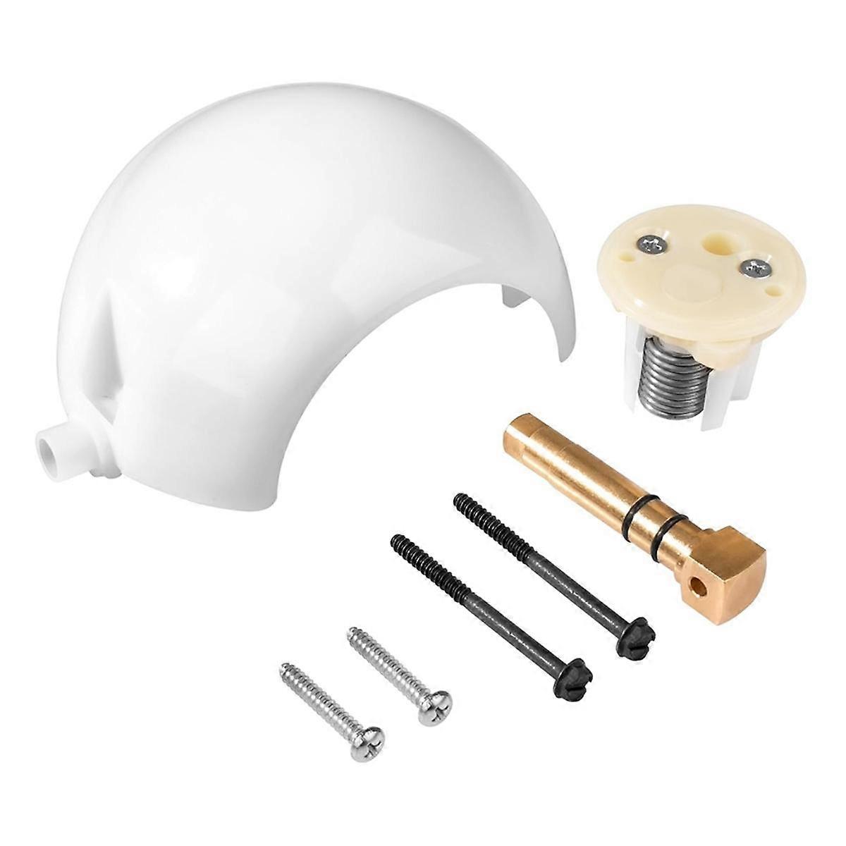 385318162 RV Toilet Flush Pedal Ball & Shaft Kit for Sealand Vacuum Toilets, L for Trailer& Boat To