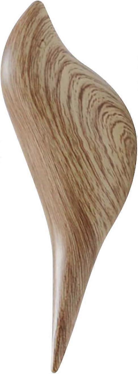 معطف الرف، 3D الراتنج الخشب الحبوب الحيوان الجدار هوك - للقبعات والملابس تخزين الخشب الحبوب اللون