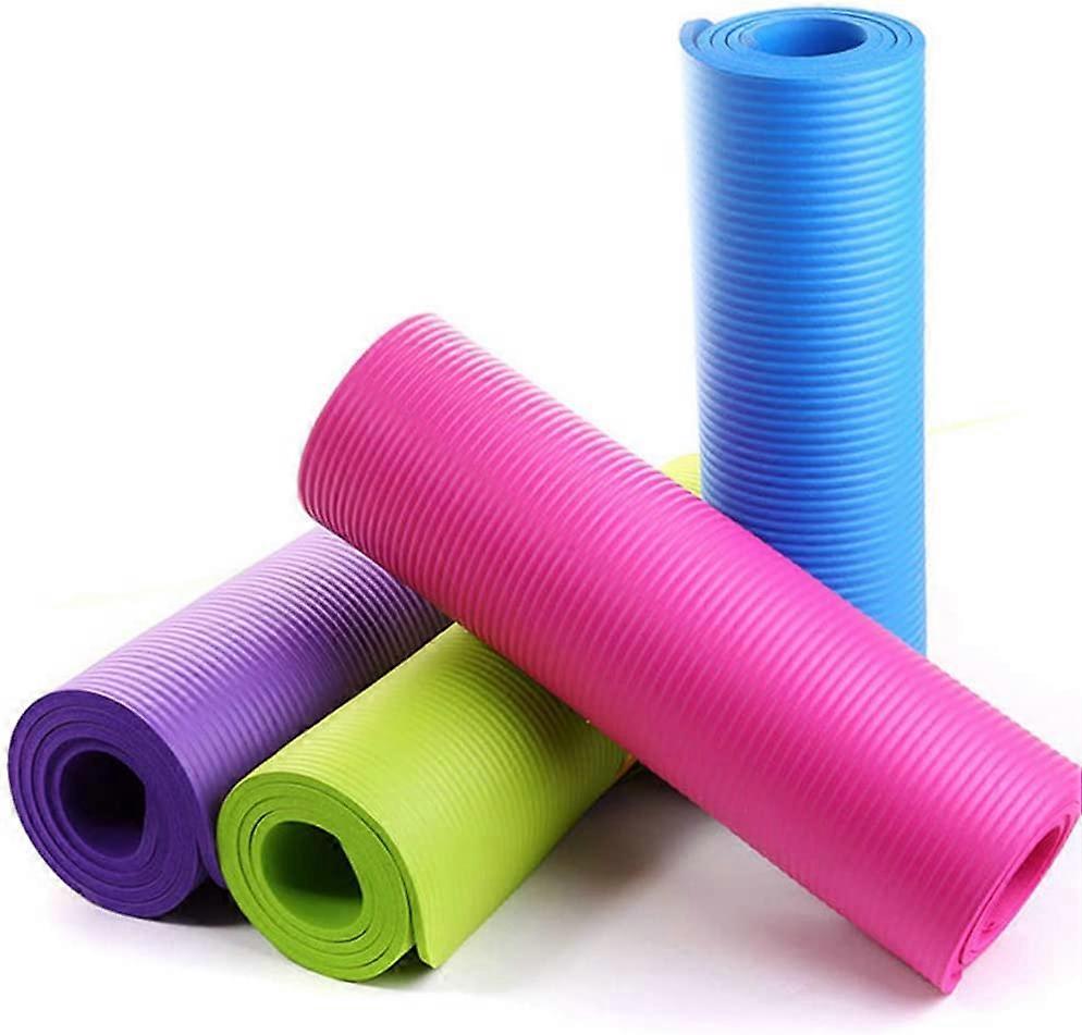 Tappetino Yoga MSPORTS Premium Antiscivolo - Con Tracolla, Poster Esercizi E App, Spessore 1.5 Cm, Eco-friendly