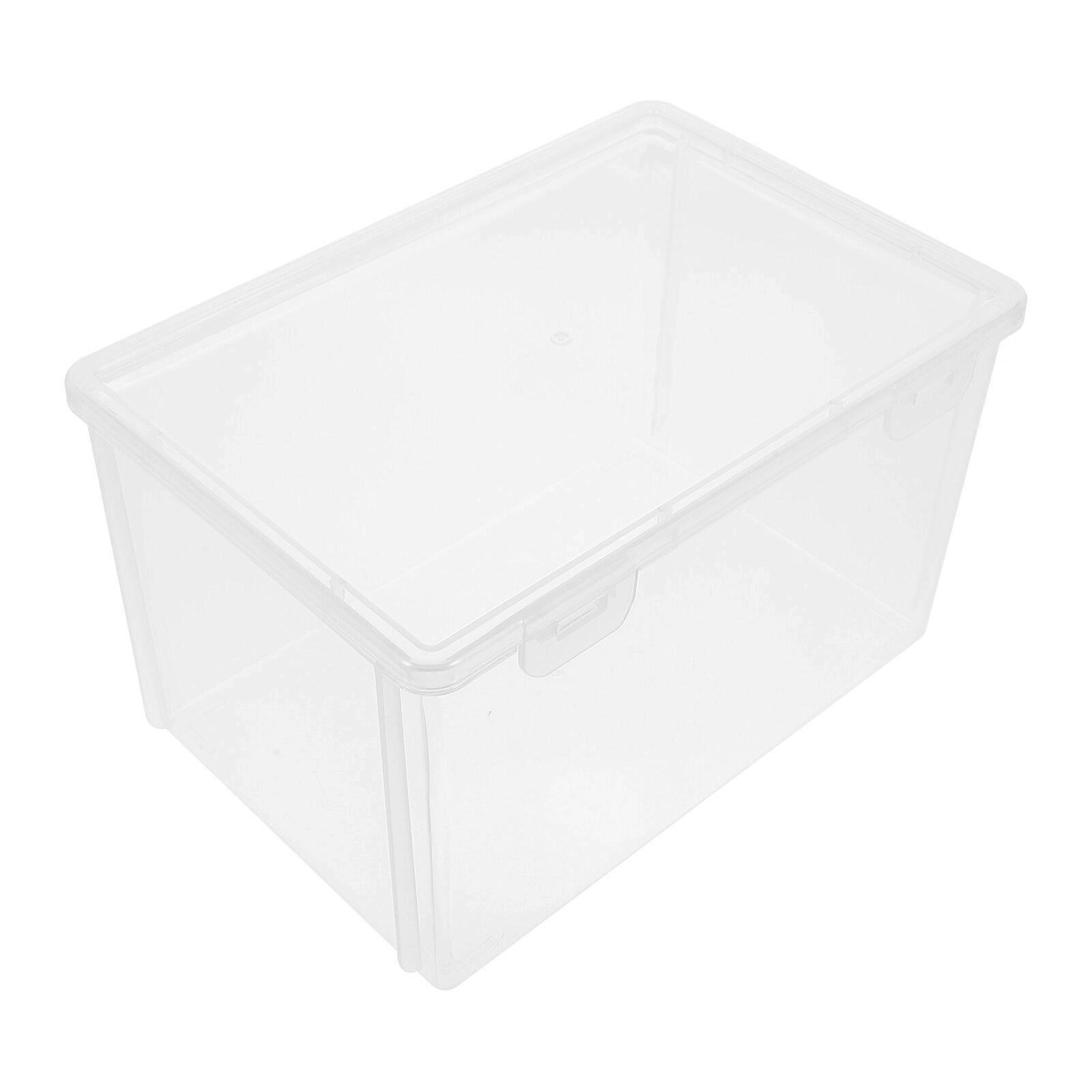 Huishoudelijke toast opbergdoos plastic broodcontainer stofdicht cakedoos koelkast brooddoos