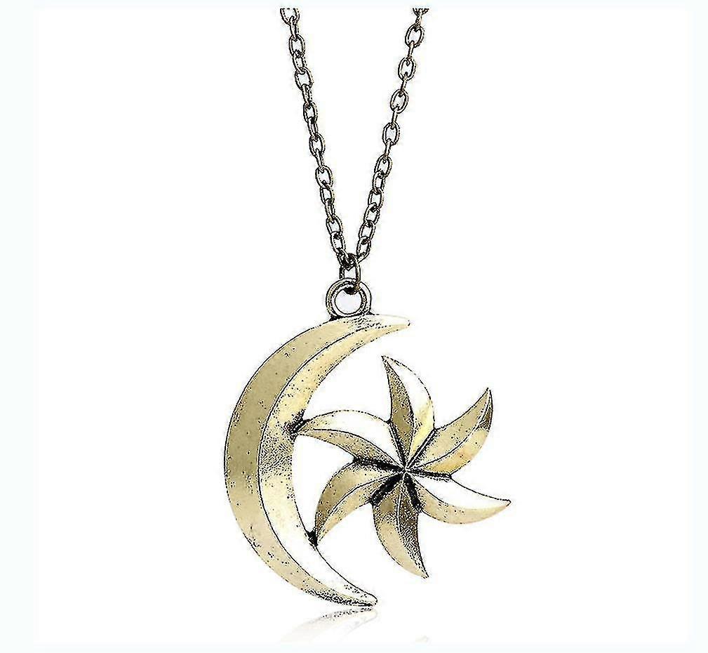 Game The Elder Scrolls Necklace Ancient Scroll Moon And Star Pendant