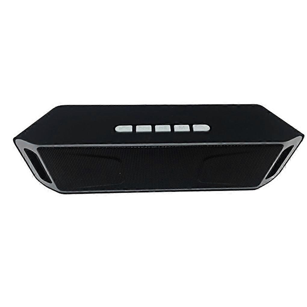 Wirless Bluetooth 4.0 Dual Horn Bass Stereo Speaker Outdoor Audio Player Support AUX USB TF Card