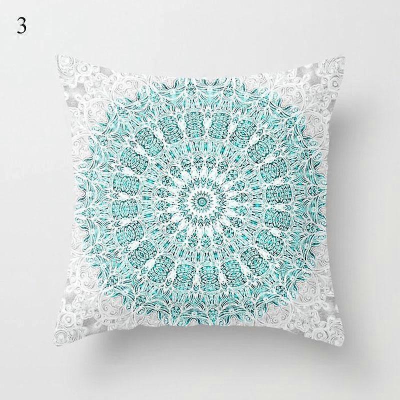 Tryck örngott Soffa Kuddfodral Design Stil -479