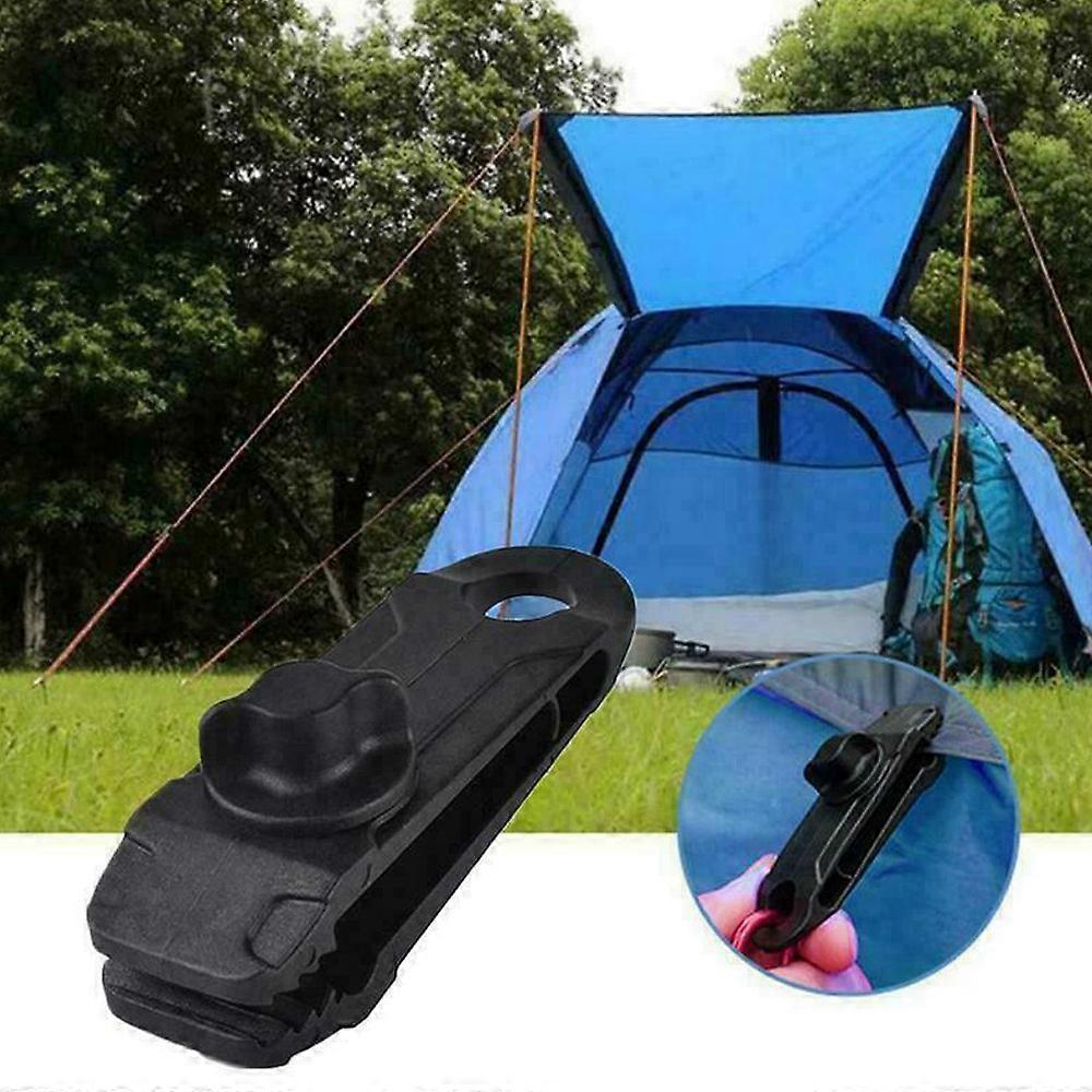Reusable Tent Clips Tarp Clamp Tarpaulin Buckle Portable Travel Camping Tool