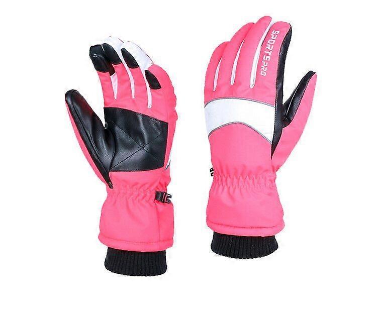 Ski Gloves,Waterproof Ski Gloves, Snowmobile Cold Weather Gloves For Unisex