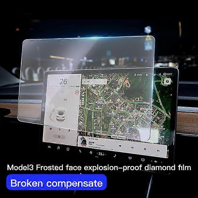 Gehärtetes Glas für Tesla Model 3 Y Center Screen Model 3/Y 15" Touchscreen Schutzfolie für Tesla Model 3 Screen Protecto