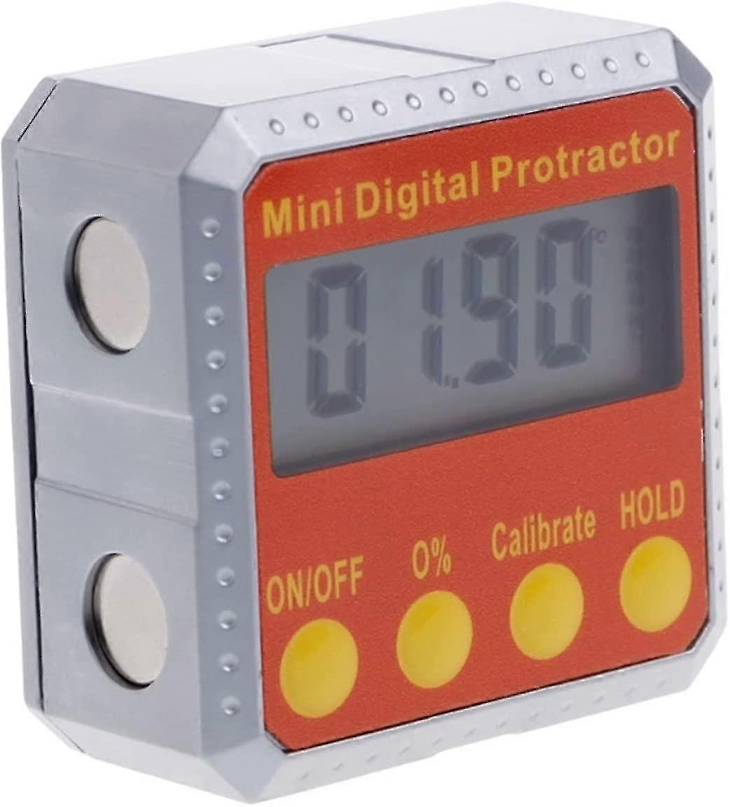 360 Digital Protractor Inclinometer Electronic Level Box Magnetic Angle Gauge