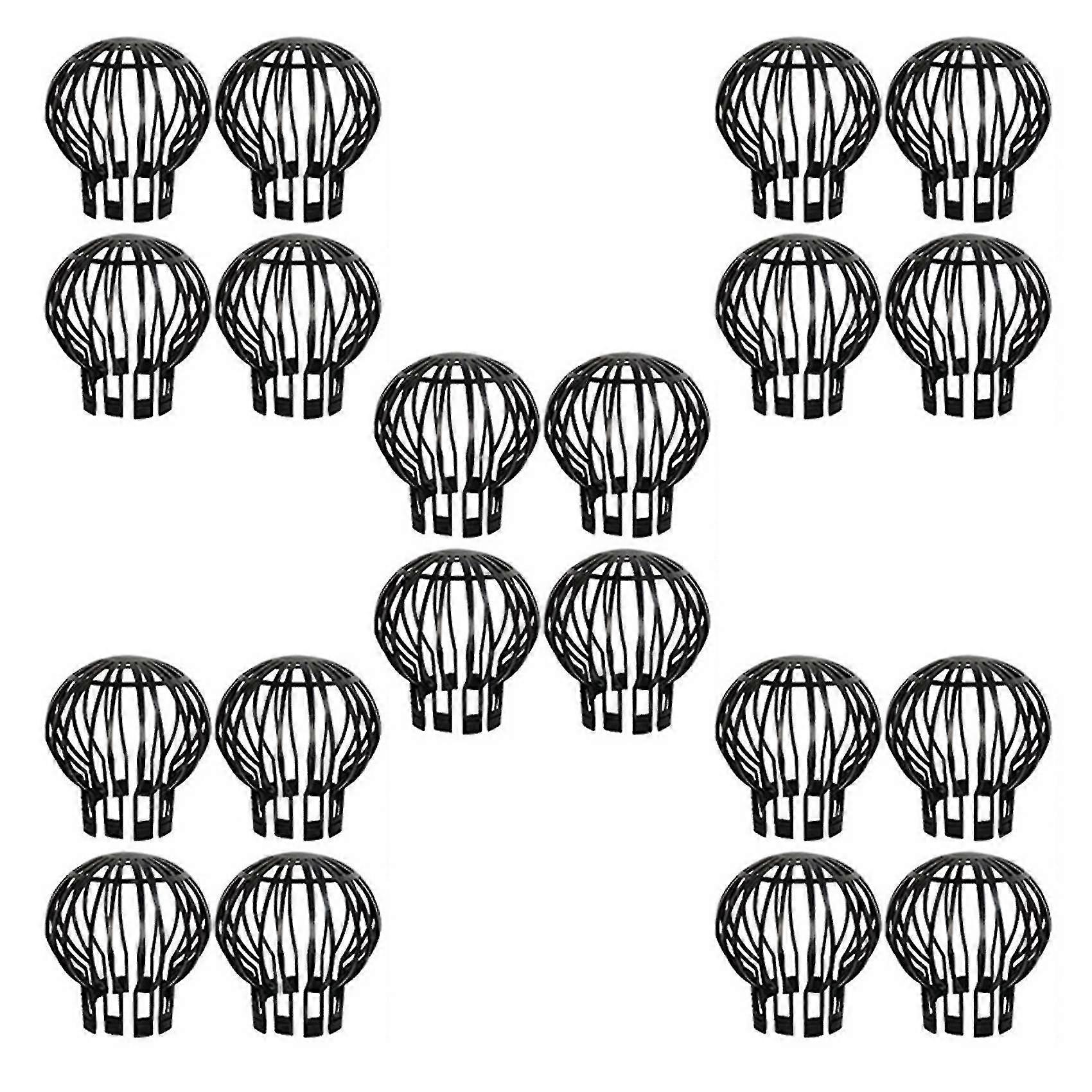 4-pack Gutter Guard Downspout Strainer Prevents Clogging Pipes