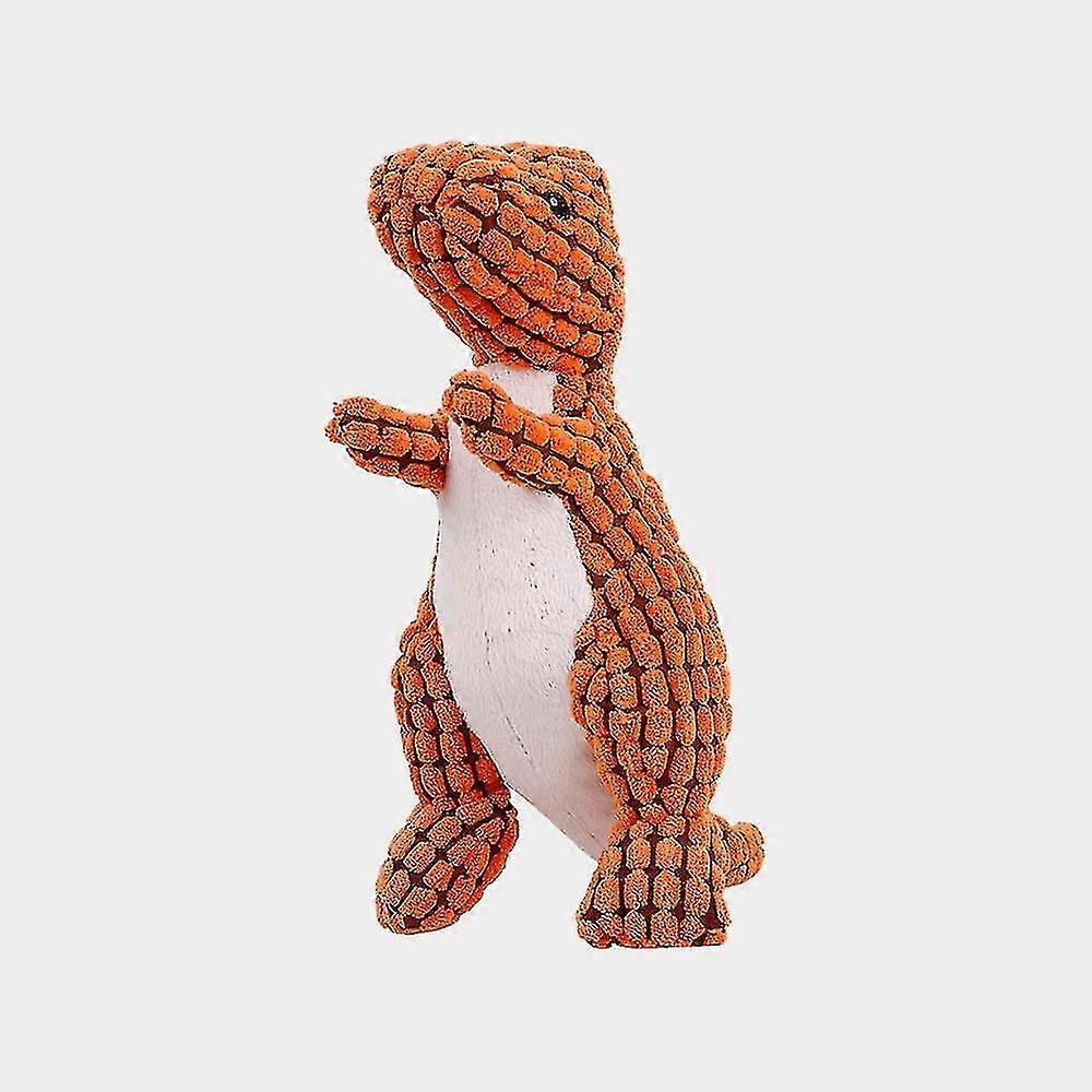 Pet Dog Squeaky Plush Dinosaur Toys Interactive Dog Chew Toys Plush Stuffing Pet Supplies Small Dog Chew Molar Toys