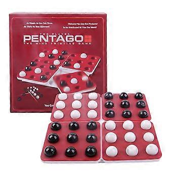 Pentago Bordspel Familie Bar Wedstrijd Spel Schaken Kinderen Klassiek 1v1 Spel voor twee spelers