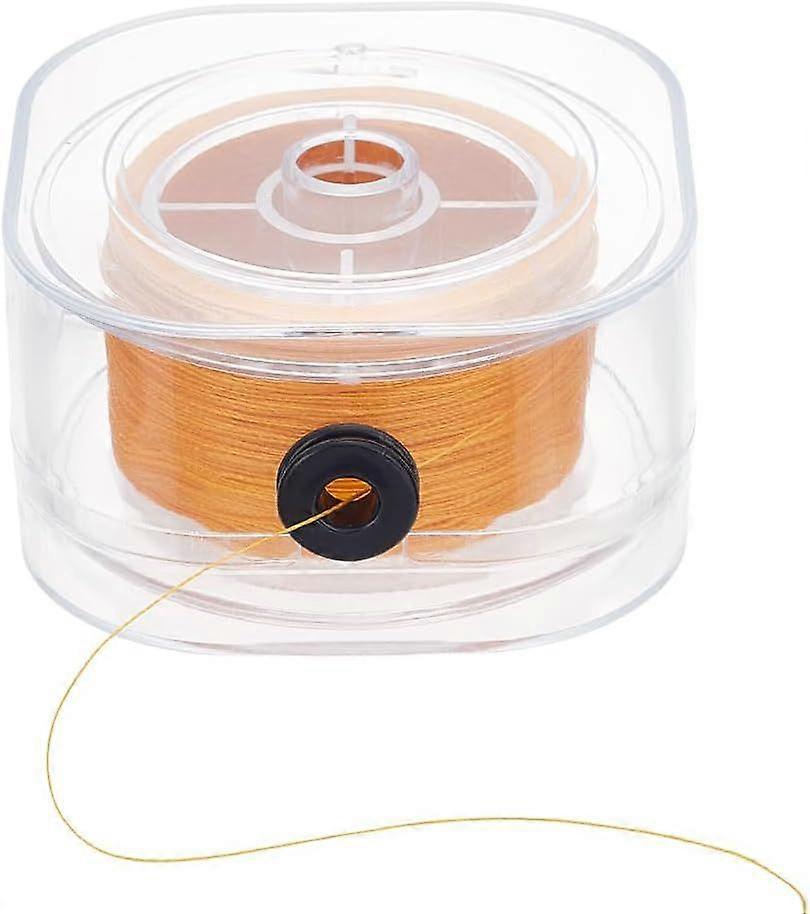 0.2mm Beading Thread 218yards Waxed Cotton Thread String for Seed Beads Sewing Thread Non-Elastic Thread Cord with Organizing Case for Beading Jewelry