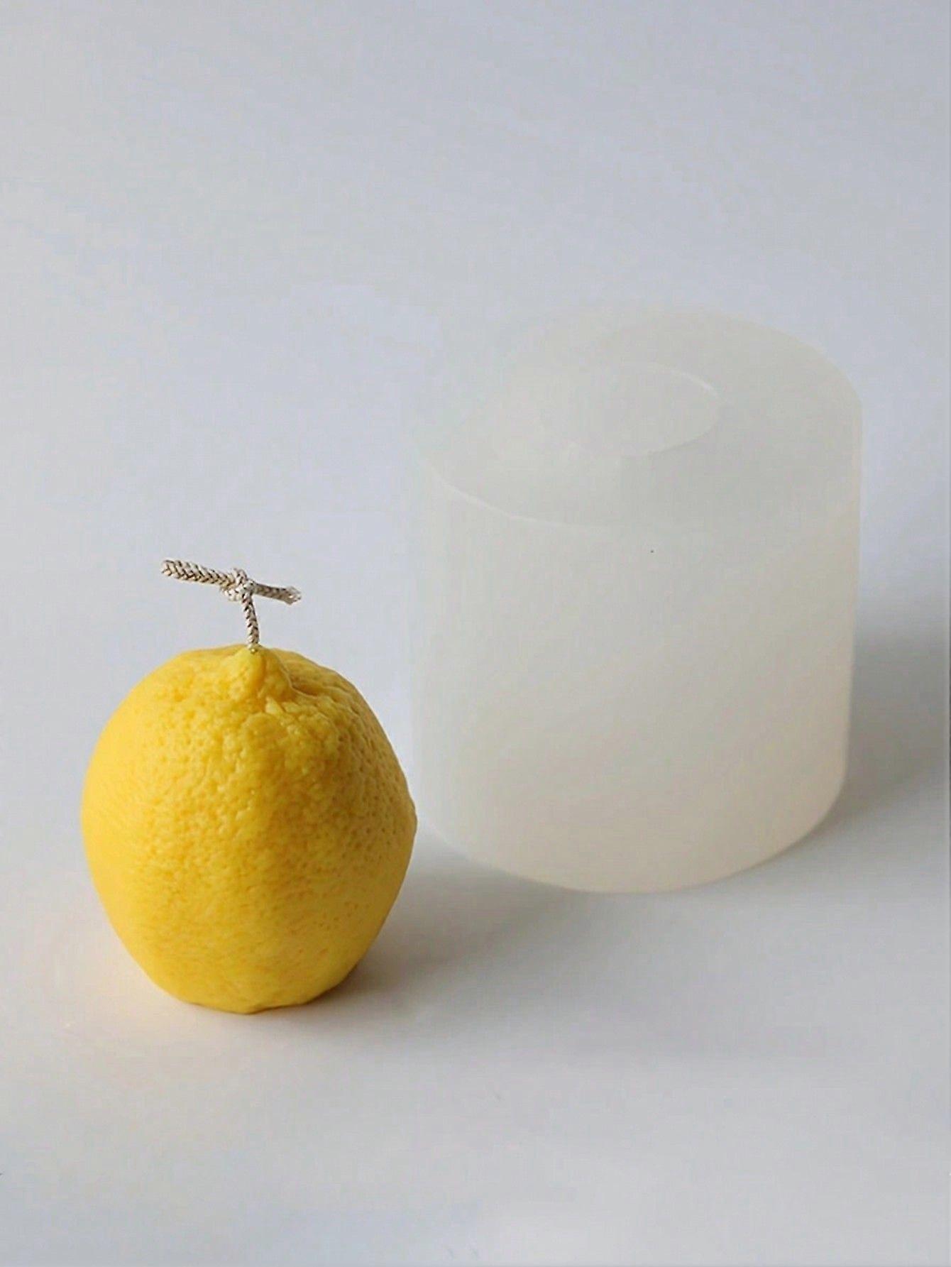 1pc Silicone Mold For Making Artificial Lemon