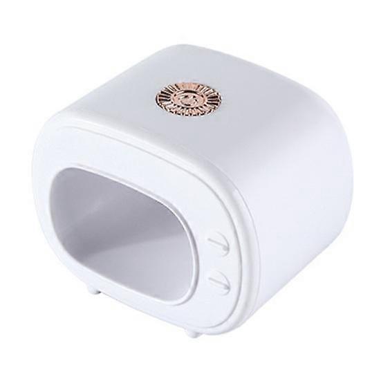 Portable Mini Nail Black USB TV-shaped Powered Space-saving Design Lamp No Hand Nail Polish