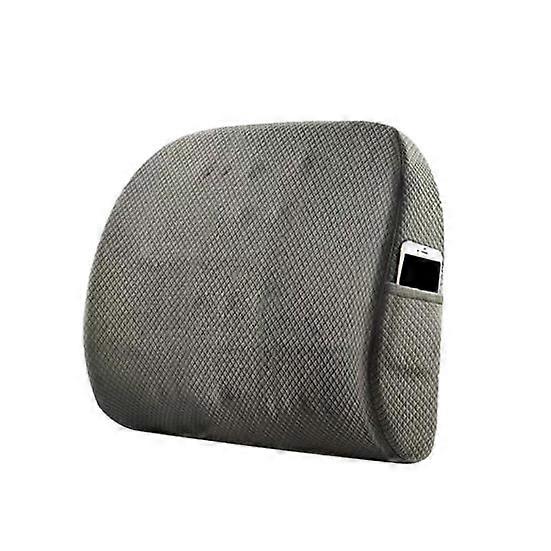 Soft Memory Foam Lumbar Support Cushion Home Office Slow Rising Seat Back Pad