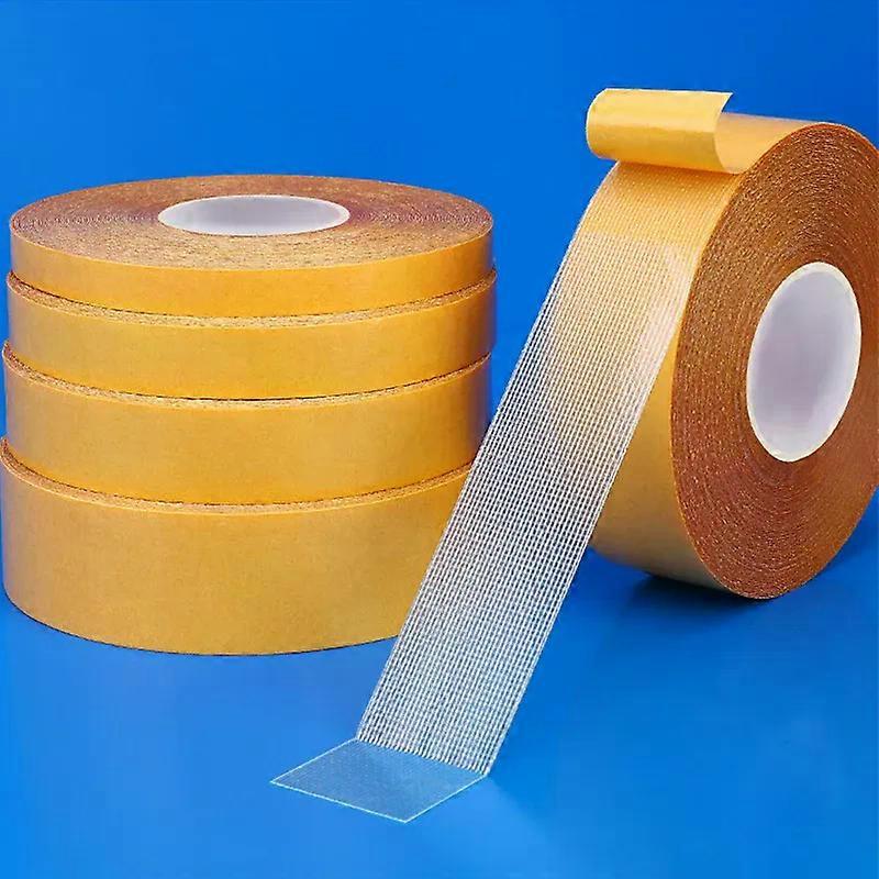 10M Strong Mesh Double-sided Tape High Viscosity Transparent Traceless Cloth Base Tape Carpet Sofa Sheet Fixing Sticker