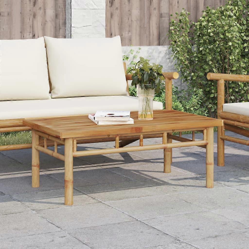 Couchtisch 90x50x35 cm Bambus