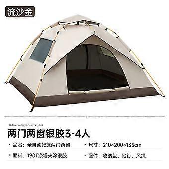 Zelt Outdoor Picknick Camping Tragbar Faltbar Automatisch Pop-up Vinyl Regenfest Park Outdoor