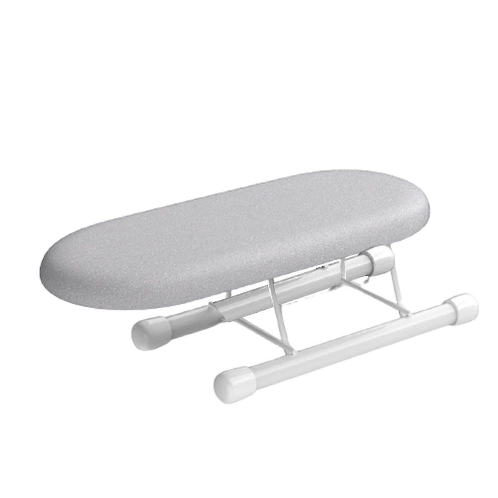 Folding Ironing Board Compact Size Steam Iron Rest with Removable & Washable Cover Household